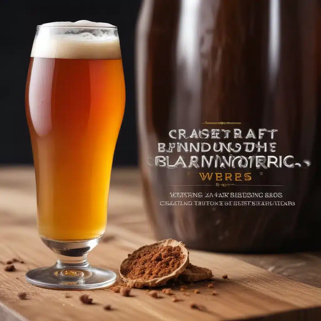 Craft Beer and the Art of Blending Sour Beers: Creating Complex and Layered Flavors