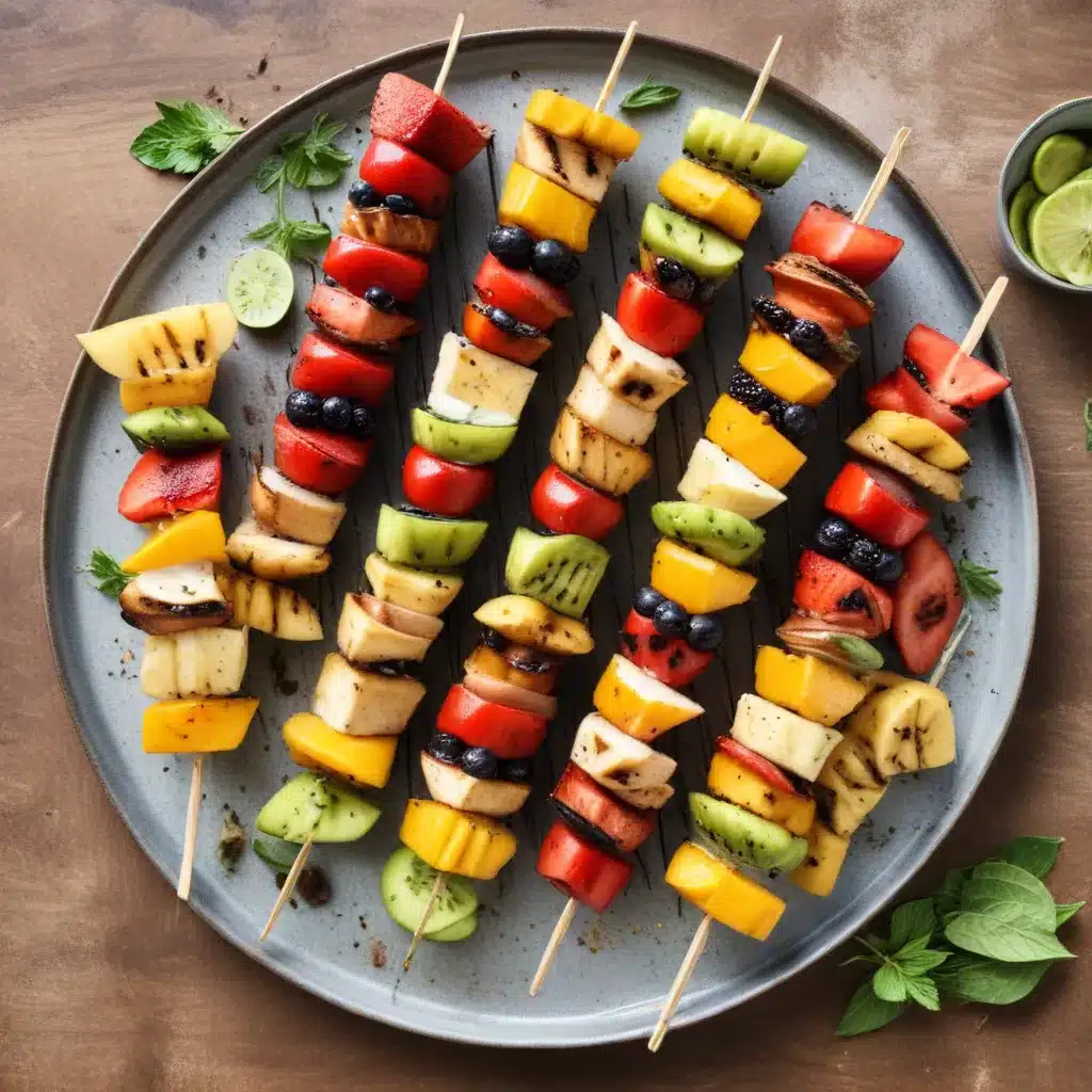 Grilled Fruit Skewers: A Sweet and Refreshing BBQ Twist with Craft Beer