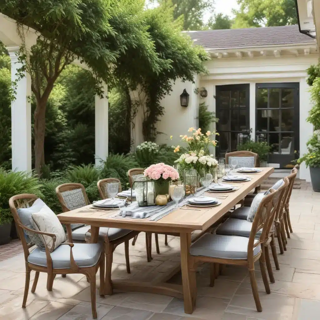 Patio Perfection: A Guide to Crafting an Elegant Outdoor Dining Oasis