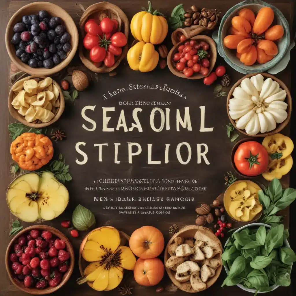 Seasonal Splendor: A Culinary Tour Through the Flavors of the Seasons
